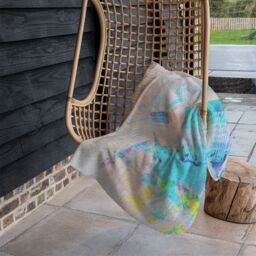 Benjamin Tate Design London Eye Park Blanket in Natural - Size: 120 cm x 150 cm - thumbnail 4