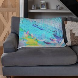 Benjamin Tate Design London Eye Park Blanket in Natural - Size: 120 cm x 150 cm - thumbnail 2