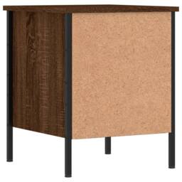 Berkfield Home Bedside Cabinets 2 pcs Brown Oak 40x42x50 cm Engineered Wood - Size: 40 x 42 x 50 cm - thumbnail 9