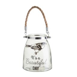 Orsina Elegant Beautiful Day Lantern, Versatile Clear Candle Lantern, Stylish Tealight Lantern, Sleek Lantern - thumbnail 2