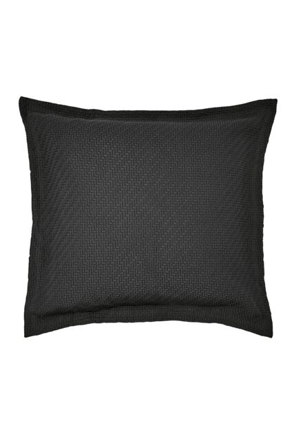 1951 'Andaz' Cotton Pillow Sham in Charcoal - image 1