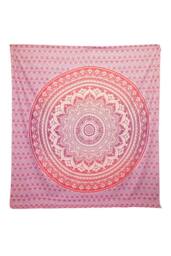 KDMD Umrao Mandala Wall Hanging & Beach Spread - Purple Handcrafted Decor