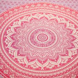 KDMD Umrao Mandala Wall Hanging & Beach Spread - Purple Handcrafted Decor - thumbnail 2