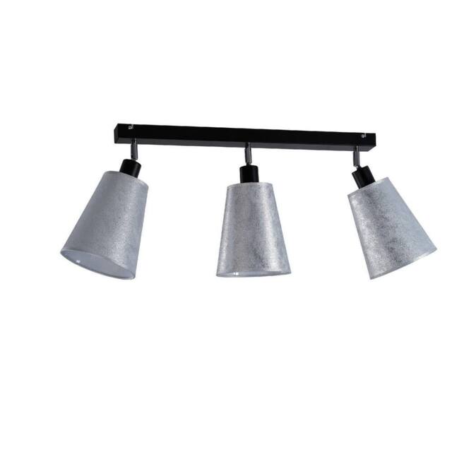 Netlighting Eva Ceiling Spotlight Bar Silver 30.5cm 3x E27