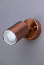 BHS Lighting Jared Copper Outdoor Wall Light - thumbnail 2