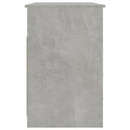 Berkfield Home Desk with Drawers Concrete Grey 102x50x76 cm Engineered Wood - Size: 102 x 50 x 76 cm - thumbnail 8
