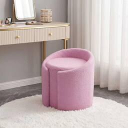PAWNORA Dressing Table Chair C Purple / No Legs - Size: 0.6m2 - thumbnail 3