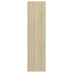 Berkfield Home Wall-mounted TV Cabinet Sonoma Oak 37x37x142.5 cm Engineered Wood in Brown - thumbnail 5