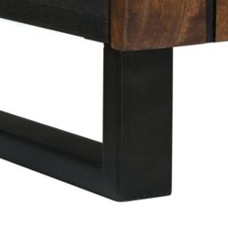 Berkfield Home Sideboard 40 x 33.5 x 75 cm - Made from Solid Mango Wood in Brown - thumbnail 7