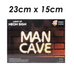 VFM e-Store Man Cave Neon Sign USB Powered Best Dad Ever Fathers Day Gift - thumbnail 2