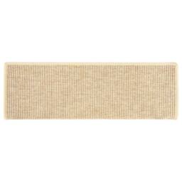 Berkfield Home Stair Mats Self-adhesive Sisal-Look 15 pcs 65x21x4 cm Light Beige - Size: Medium - thumbnail 4