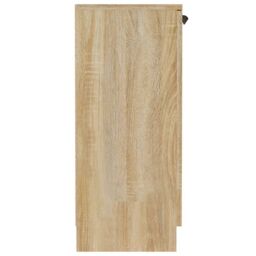 Berkfield Home Sideboard Sonoma Oak 60x30x70 cm Engineered Wood in Brown - Size: 60 x 30 x 70 cm - thumbnail 4