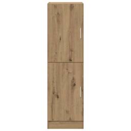 Berkfield Home Kitchen Cabinet Artisan Oak 38x41.5x131.5 cm Engineered Wood in Brown - thumbnail 4
