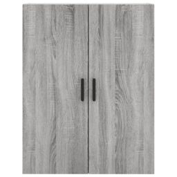 Berkfield Home Wall Mounted Cabinets 2 pcs Grey Sonoma 69.5x34x90 cm - thumbnail 6
