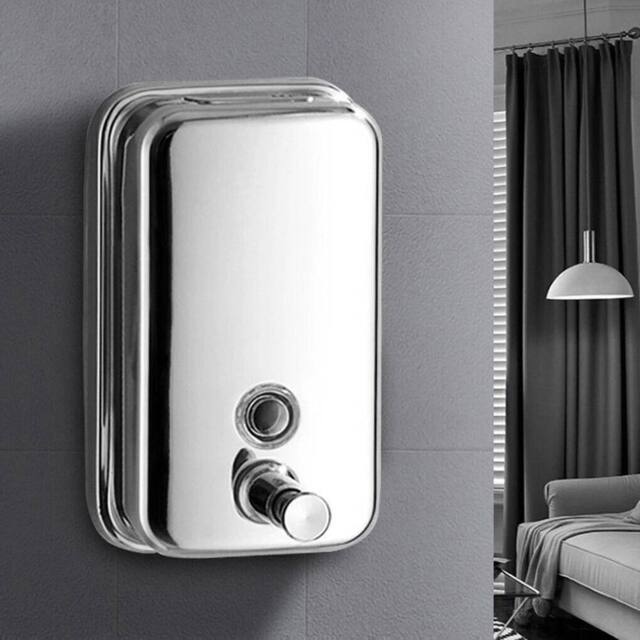 SPETLEK 500ML Stainless Steel Hand Soap Dispenser Liquid Lotion Dispenser in Silver - image 1