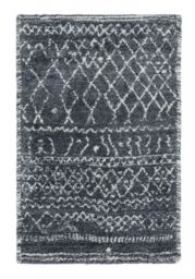 The Rug Shop UK Grey Luxurious Modern Easy to clean Machine Made Geometric Area Rug - Size: 200 cm x 290 cm - thumbnail 4