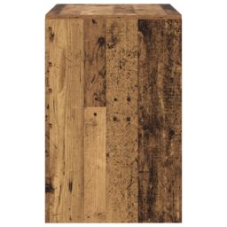 Berkfield Home Rustic Writing Desk Old wood Solid Wood 100 x 50 x 76 cm in Brown - thumbnail 5