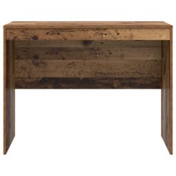 Berkfield Home Rustic Writing Desk Old wood Solid Wood 100 x 50 x 76 cm in Brown - thumbnail 4