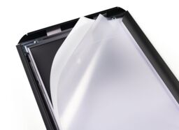Durable Aluminium Snap Frame Retail Clip Poster Holder Notice Board - A4 Black - Size: 1 Pack - thumbnail 5