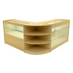 Monstershop Calliope LED Shop Counter Set K1200, C1200 & LM60 - Maple in Beige - thumbnail 1
