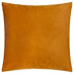 Furn Metro Harlequin Velvet Square Cushion in Orange - Size: 50 cm x 35 cm - thumbnail 2