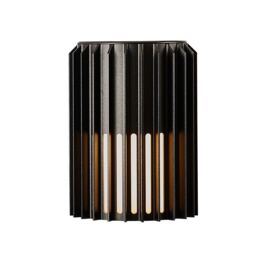 Nordlux Modern Outdoor Wall Light Black Aluminium E27 Coastal/Marine Safe - Mains Powered, IP54 - thumbnail 3
