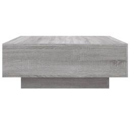 Berkfield Home Coffee Table Grey Sonoma 80x80x31 cm Engineered Wood - Size: 80 x 80 x 31 cm - thumbnail 5