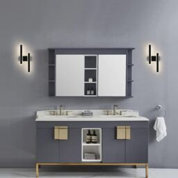 COMELY Indoor Wall Lights, 32W Modern Wall Lights, 3000K/4500K/6500K, Black - thumbnail 4