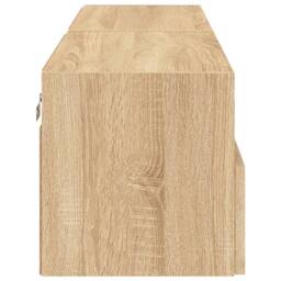 Berkfield Home TV Wall Cabinets 2 pcs Sonoma Oak 60x30x30 cm Engineered Wood in Light Brown - Size: 60 x 30 x 30 cm - thumbnail 9