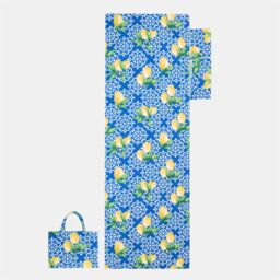 OHS Beach Towel Bag Microfiber Quick Dry Absorbent Soft Large Travel Bath in Dark Navy - thumbnail 6