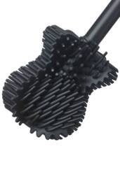 ReBorn Toilet Brush & 3 Piece Brush Head Set - Black - thumbnail 6