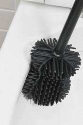 ReBorn Toilet Brush & 3 Piece Brush Head Set - Black - thumbnail 5