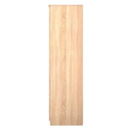 Ready Assembled 2 U Oxford 2 Door 2 Drawer Mirrored Wardrobe (Ready Assembled) in Natural - thumbnail 2