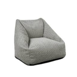 rucomfy Beanbags rucomfy Indoor Kids Bean Bag Chair - Snug Snuggle Seat in Grey - thumbnail 3