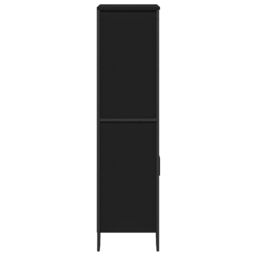 Berkfield Home Highboard Black 79.5x35.5x137.5 cm Engineered wood - thumbnail 5