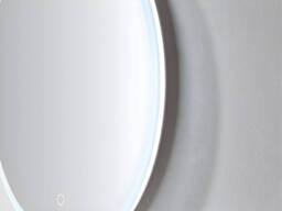 Vente-unique Round Illuminated Anti-Mist Bathroom Mirror With Leds - D80 Cm in Clear - thumbnail 6