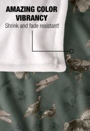 JQ Licensing Jl-Jp Turkey Hunting Pattern Silky Touch Super Soft Throw Blanket 152 X 127 cm in White - thumbnail 4
