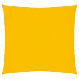 Berkfield Home Sunshade Sail Oxford Fabric Square 4.5x4.5 m Yellow - thumbnail 3