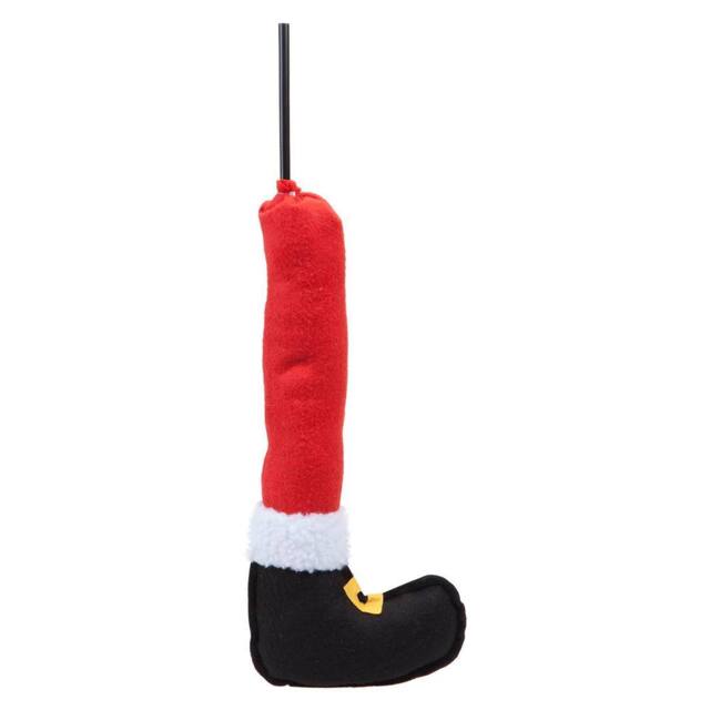 VFM e-Store Christmas Santa Leg Decoration 56cm x 25cm Red X 1 - Size: 56 cm x 25 cm - image 1
