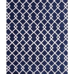 Wyld and Coco Geometric Area Rug 160 x 230 cm Soft Polyester Durable Backing in Blue - Size: 160 cm x 230 cm - thumbnail 2