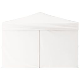 Berkfield Home Folding Party Tent with Sidewalls White 3x3 m - thumbnail 4
