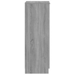 Berkfield Home Shoe Cabinet Grey Sonoma 30x35x100 cm Engineered Wood - Size: 30 x 35 x 100 cm - thumbnail 7