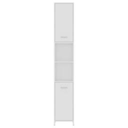 Berkfield Home Sleek 4 Piece Bathroom Furniture Set White - thumbnail 7