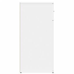 Berkfield Home Sideboard White 79x38x80 cm Engineered Wood - Size: 79 x 38 x 80 cm - thumbnail 6