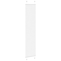 Berkfield Home Pleated Blind White 45x200 cm Fabric Width 44.4 cm Polyester - thumbnail 4