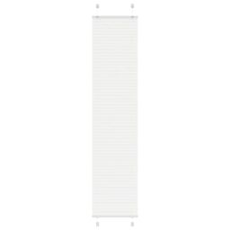 Berkfield Home Pleated Blind White 45x200 cm Fabric Width 44.4 cm Polyester