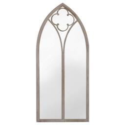 Berkfield Home Mirror Sand 70x30 cm Iron for Indoor Use in Cream