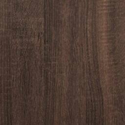 Berkfield Home TV Cabinet Brown Oak 120x35x41 cm Engineered Wood & Metal - Size: 120 x 35 x 41 cm - thumbnail 9