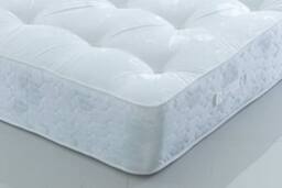 Stratus Interiors Cashmere Luxury Hybrid Spring & Foam Mattress - Medium Firm in White - Size: King - thumbnail 4