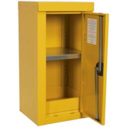 Loops Hazardous Substance Cabinet - 350 x 300 x 705mm - Single Door - 2 Point Key Lock - thumbnail 3